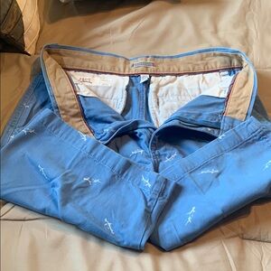 Izod Blue Flat Front Men’s Shorts